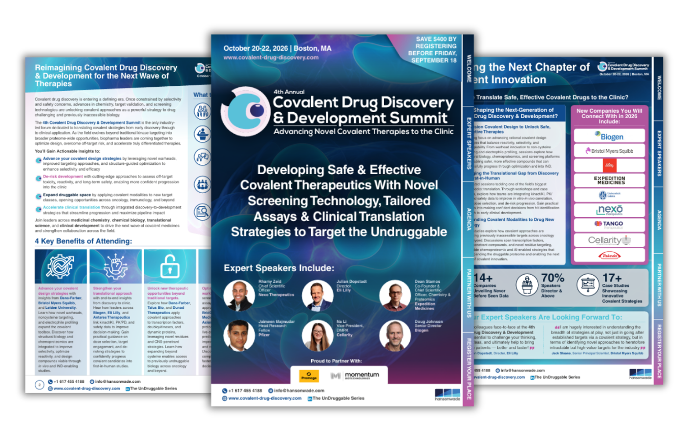 4th Covalent Drug Discovery & Development Summit - Brochure Preview