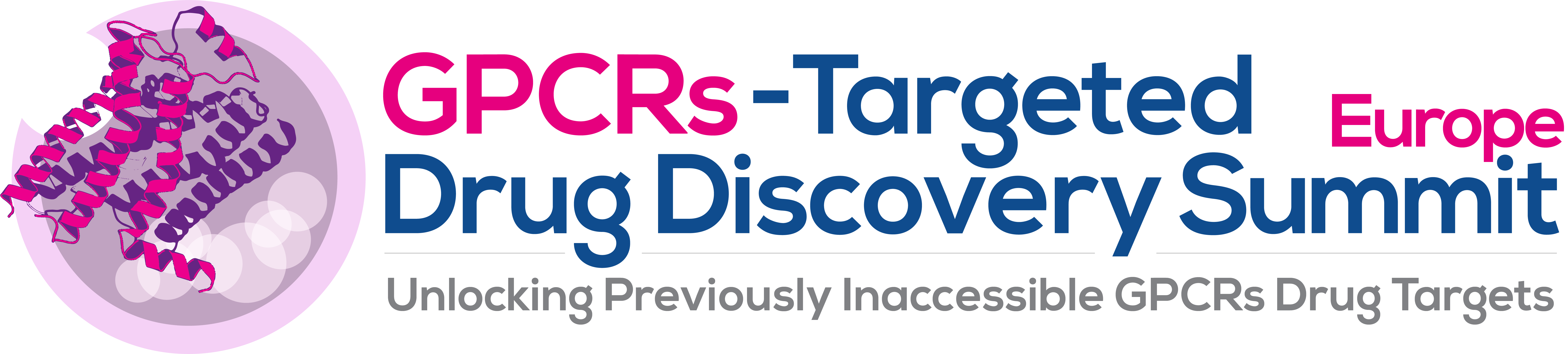 HW240707 49702 GPCRs-Targeted Drug Discovery Summit Europe logo FINAL TAG (1)